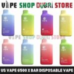Us Vape 6500 X Bar 50Mg Disposable Vape In UAE