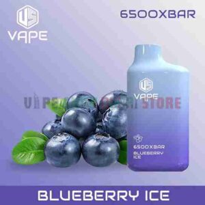 Us-Vape-6500-X-Bar-50Mg-Disposable-Vape-In-UAE-BLUEBERRY-ICE