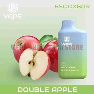 Us-Vape-6500-X-Bar-50Mg-Disposable-Vape-In-UAE-DOUBLE-APPLE