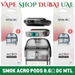 Best SMOK Acro Pods 0.6ohm DC MTL,, 0.8 MESHED Price in Dubai. 0.6Ω DC MTL