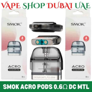Best SMOK Acro Pods 0.6ohm DC MTL,, 0.8 MESHED Price in Dubai. 0.6Ω DC MTL