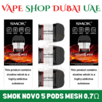 Best SMOK NOVO 5 Pods Mesh 0.7Ω MTL Cartridge Price in Dubai