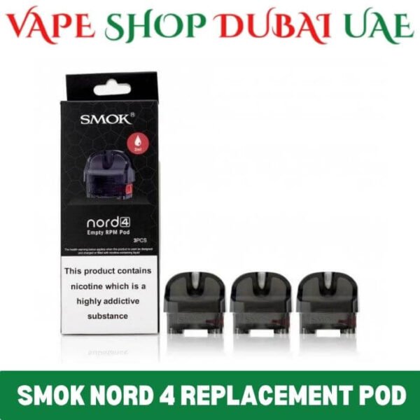 Best SMOK Nord 4 Replacement Pod (3 Pack) Price In Dubai,