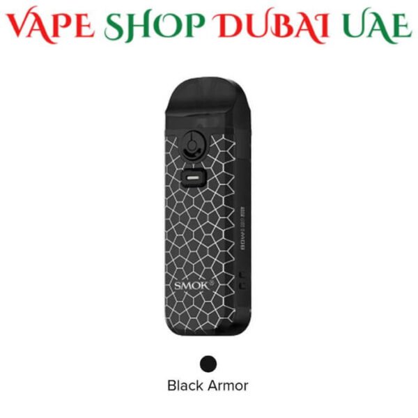 Best SMOK Nord 4 Starter Kit Vape Pod 12 COLORS Price In Dubai, Black Armor