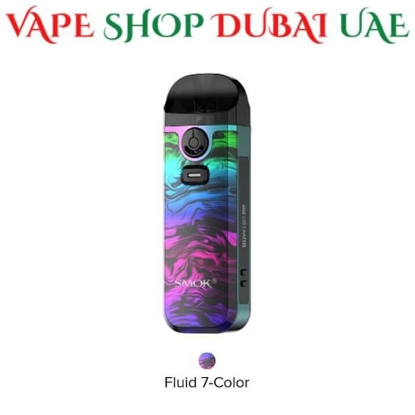 Best SMOK Nord 4 Starter Kit Vape Pod 12 COLORS Price In Dubai, Fluid 7-Color
