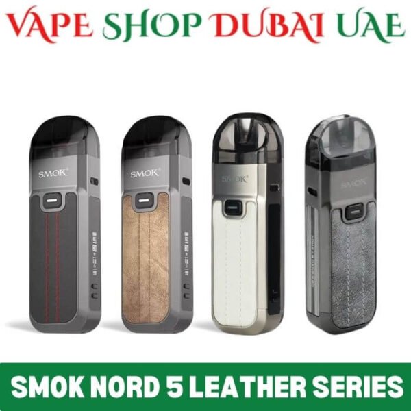 Best SMOK Nord 5 Leather Series 80W Pod System Price In Dubai,