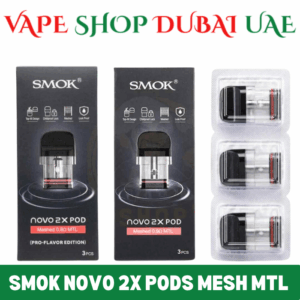 Best SMOK Novo 2X Pods Mesh MTL Cartridge Price in Dubai