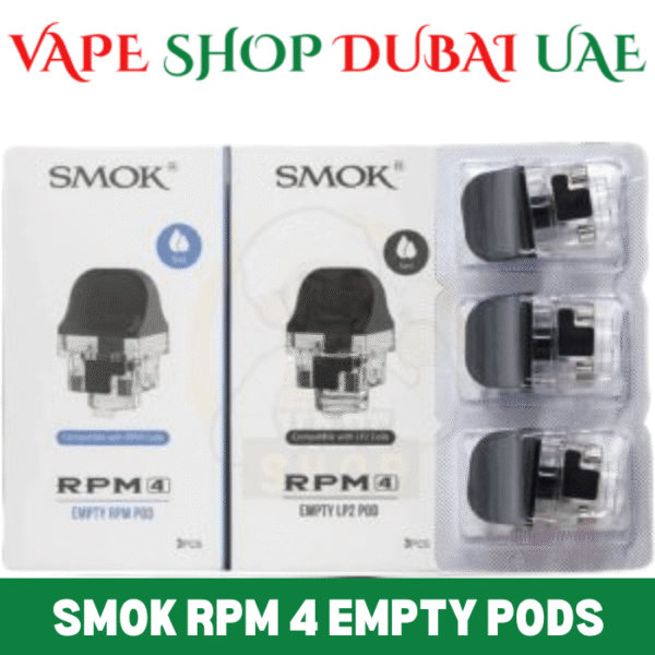 Best SMOK RPM 4 Empty Pods LP2 Pods & RPM Pods Price in Dubai