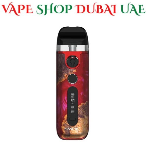 Best Smok Novo 5 (leather & Regular Series) Pod System Price in DubaiRed Stabilizing Wood