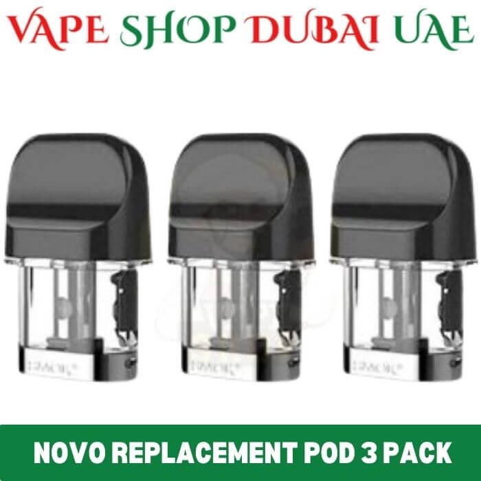 Best Smok Novo Replacement Pod 3 Pack Price In UAE, Vape Shop Dubai