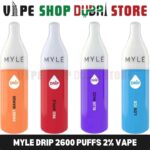 Best MYLE Drip 2600 Puffs 2% Disposable Vape Shop in Dubai