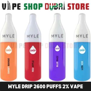 Best MYLE Drip 2600 Puffs 2% Disposable Vape Shop in Dubai