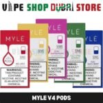 Best MYLE V4 Pods in Dubai UAE All Flavors