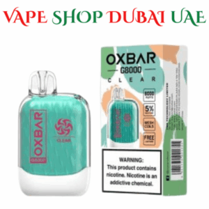 OXBAR G8000 Disposable 5% 8000 Puffs Price in Dubai Clear