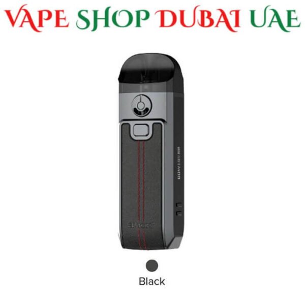 SMOK Nord 4 Starter Kit Vape Pod ( Leather Series ) Price In Dubai, Black