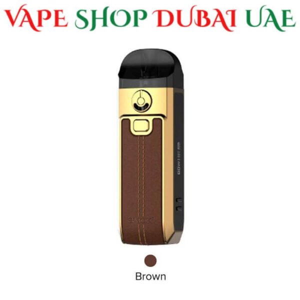 SMOK Nord 4 Starter Kit Vape Pod ( Leather Series ) Price In Dubai, Brown