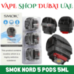 SMOK Nord 5 Pods 5ml Empty Pods for 80W Price in Dubai