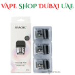 SMOK Novo X Pods Meshed & DC MTL Cartridge Price in Dubai Mesh 0.8 ohm