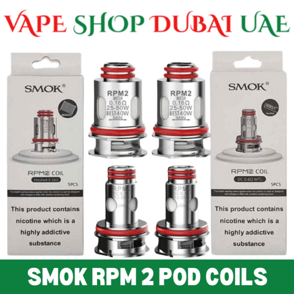 SMOK RPM 2 Coils DC MTL & MESHED Coils Price in Dubai