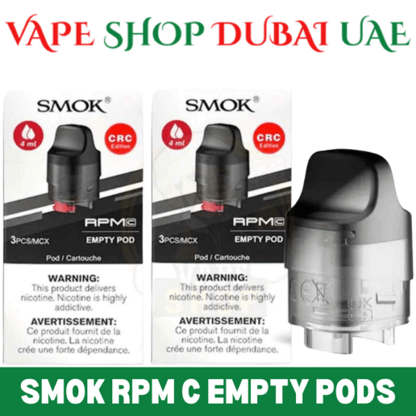 SMOK RPM C Empty Pods 4ml for RPM 2 Coils Price in Dubai