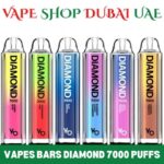 VAPES BARS Diamond 7000 Puffs Disposable Vape Price in Dubai