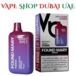 VAPES BARS Found Mary Disposable 5800 Puffs Price in Dubai Juicy Grape Berries