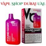 VAPES BARS Found Mary Disposable 5800 Puffs Price in Dubai Strawberry Grape