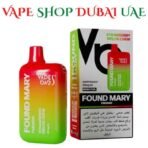 VAPES BARS Found Mary Disposable 5800 Puffs Price in Dubai Strawberry Melon Chew