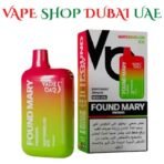 VAPES BARS Found Mary Disposable 5800 Puffs Price in Dubai Watermelon Ice