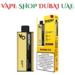 VAPES BARS Ghost Pro Elite Disposable 7000 Puffs price in Dubai Banana Ice