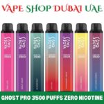 VAPES BARS Ghost Pro Zero Nicotine 3500 Puffs Price in Dubai
