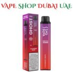 VAPES BARS Ghost Pro Zero Nicotine 3500 Puffs Price in Dubai Strawberry Grape