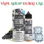 Vgod 60ml E Liquid 3mg E Juice Price in Dubai Iced Purple Bomb