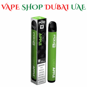 Vgod Pod 1k 1500 Puffs Disposable Vape In UAE Price In Dubai Crisp Apple