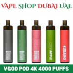Vgod Pod 4k 4000 Puffs Disposable 20Mg Price In Dubai