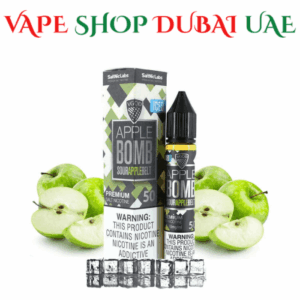 Vgod Salt Nicotine E-liquid (25mg & 50mg) in Dubai Price In Dubai APPLE BOMB ICED
