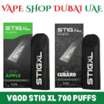 Vgod Stig XL 700 Puffs Disposable Vape Price in Dubai