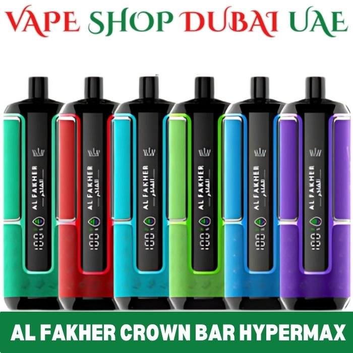 AL FAKHER Crown Bar HyperMax 15000 Puffs Disposable Vape In Dubai