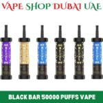BLACK BAR 50000 Puffs DTL Disposable Vape in UAE Dubai