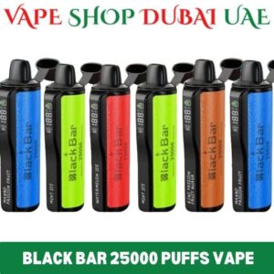 Best Black Bar 25000 Puffs Disposable Vape in UAE Dubai