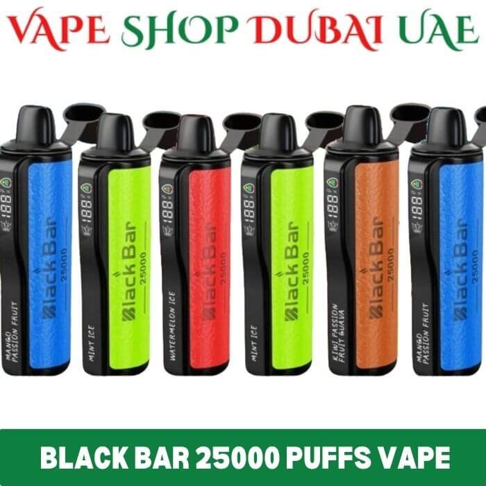 Best Black Bar 25000 Puffs Disposable Vape in UAE Dubai