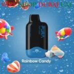 Best PURA 6000 Puffs 20MG Disposable Vape in UAE Dubai Rainbow Candy