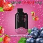 Best PURA 6000 Puffs 20MG Disposable Vape in UAE Dubai Strawberry berry cotton candy