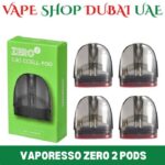 Best VAPORESSO ZERO 2 PODS CARTRIDGE Price In Dubai