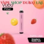 Best VUDU Filter 2500 Puffs 5% Disposable 50mg In Dubai Strawberry Bubble Gum