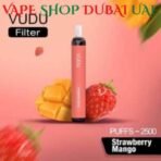 Best VUDU Filter 2500 Puffs 5% Disposable 50mg In Dubai Strawberry Mango