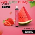 Best VUDU Filter 2500 Puffs 5% Disposable 50mg In Dubai Strawberry Watermelon