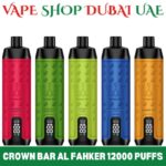 Crown Bar AL FAKHER 12000 Puffs 50MG Disposable Vape In Dubai