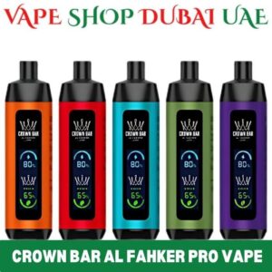 Crown Bar AL FAKHER Pro 8000 Puff Disposable Vape In Dubai