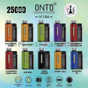 DTL Vapor ONTO Ultra 25000 Puffs Disposable Vape in Dubai